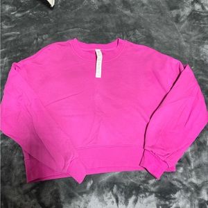 Lululemon cropped sweatshirt